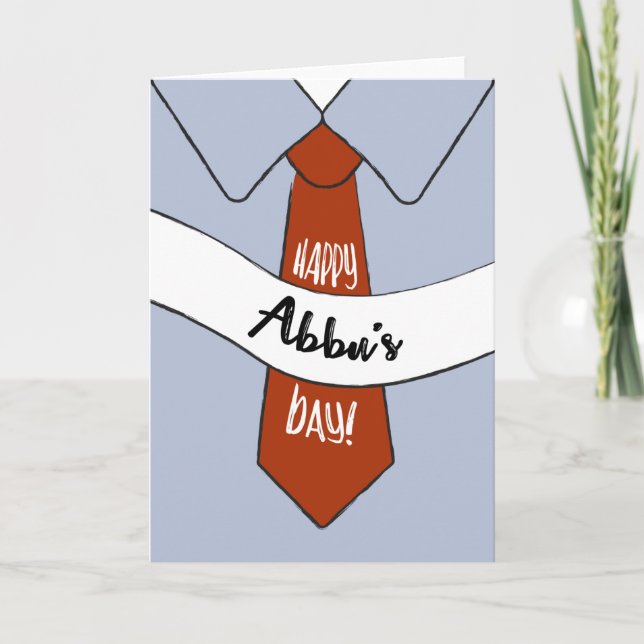 Fars dag-kort för Abbu Kort (Framsida)