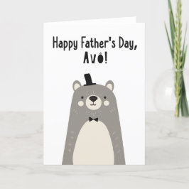 Fars dag-kort för Avô Kort