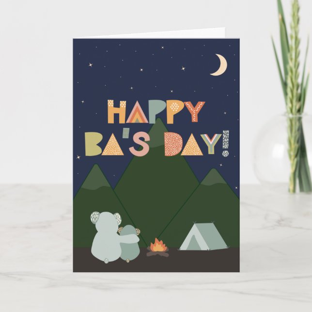 Fars dag-kort för Bà Kort (Framsida)