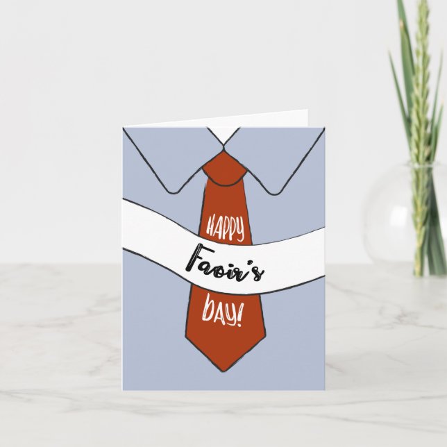 Fars dag-kort för Faoir Kort (Framsida)