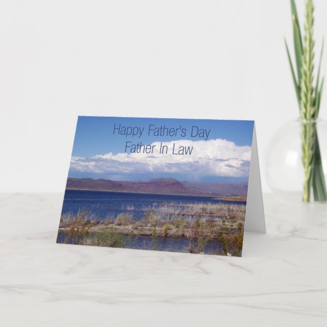 Fars dag-kort för Far enligt lag Helgkort (Framsida)