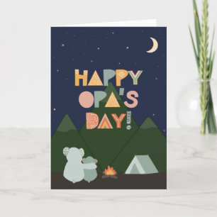 Fars dag-kort för Opa Kort