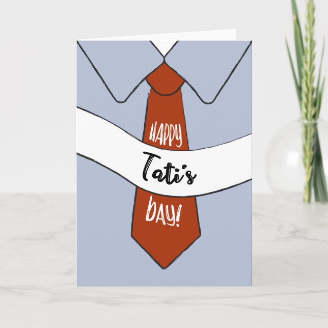 Fars dag-kort för Tati Kort (Framsida)