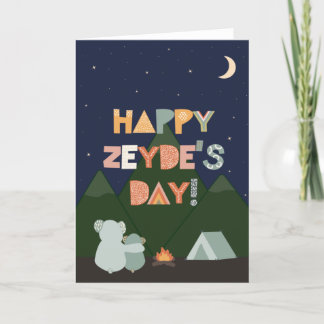 Fars dag-kort för Zeyde Kort
