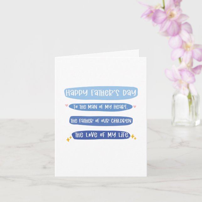 Fars dag-kort från fru kort (Orkide)