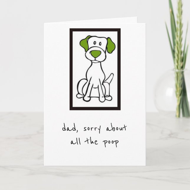 Fars dag-kort - från Hund - Labrador Kort (Framsida)