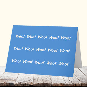 Fars dag-kort från Hund - Woof Kort