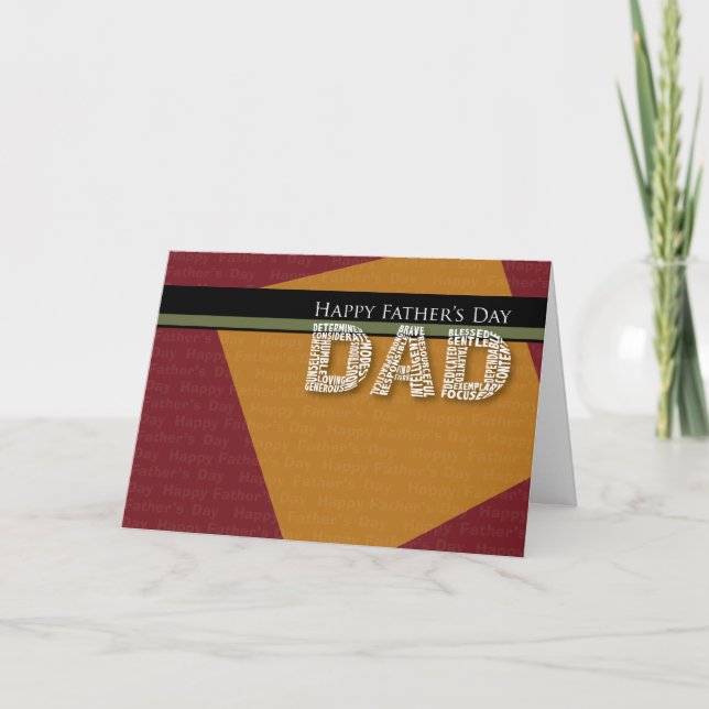 Fars dag-kort helgkort (Framsida)