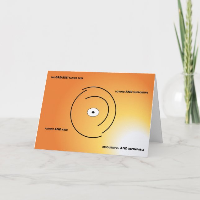 Fars dag-kort helgkort (Framsida)