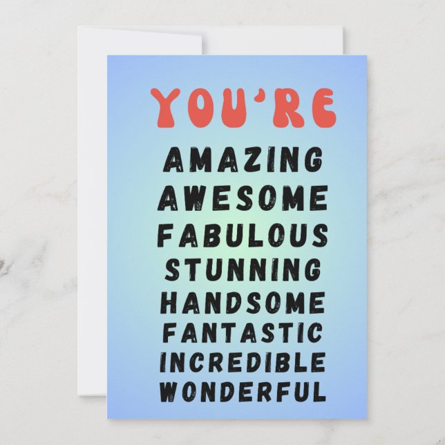 Fars dag-kort inbjudningar (Baksida)