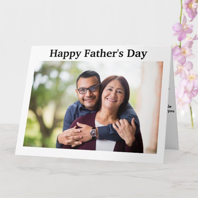 Fars dag-kort kort (Orkide)