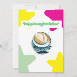 Fars dag-kort tack kort