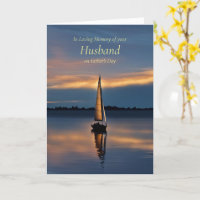 Fars dag Late Make minne med segelbåt