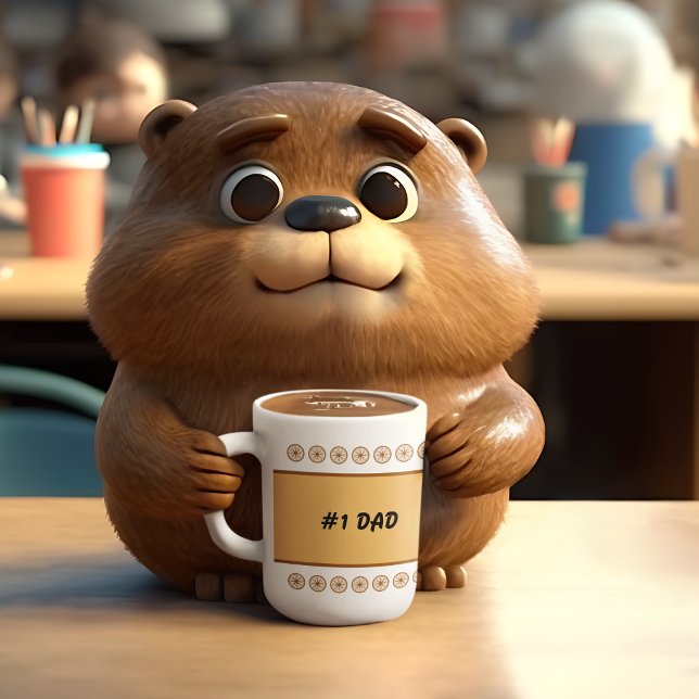 Fars dag lustig cyclist-anpassningsbar kaffemugg (Skapare uppladdad)