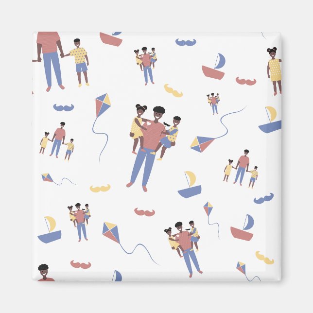 Fars dag-magnet magnet (Framsidan)