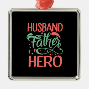 fars dag Make Far Hero Julgransprydnad Metall