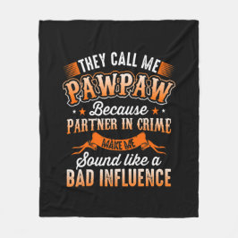 Fars dag | Manar De kallar mig Pawpaw Fleecefilt