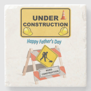 Fars dag Marble Stone Underlägg