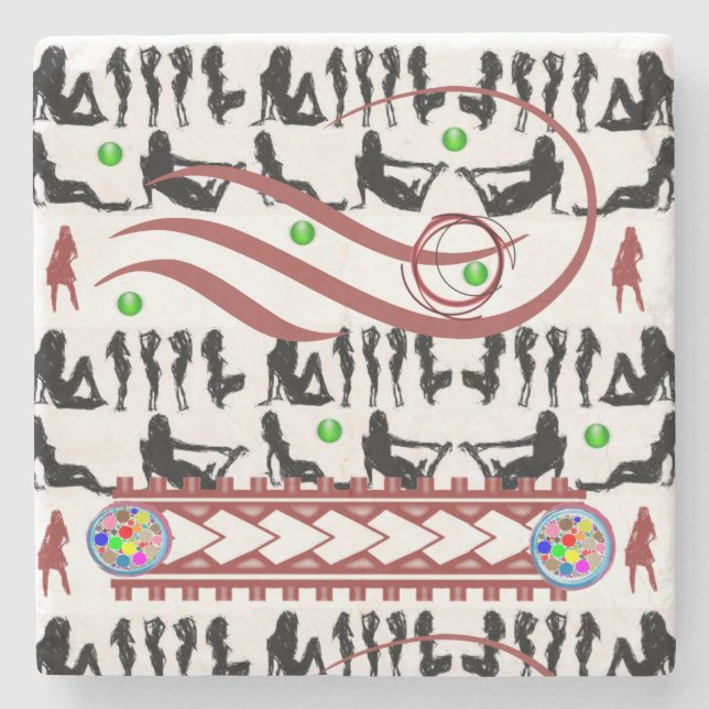 Fars dag Marble Stone Underlägg (Framsidan)