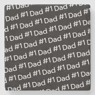 Fars dag Marble Stone Underlägg