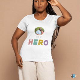 Fars dag | Min Hero | Foto med Pappa T Shirt