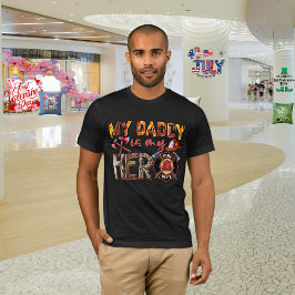 Fars dag "Min pappa är min hjälte" T Shirt