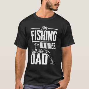 Fars dag Mina fiskedagar kallar mig Pappa för fisk T Shirt