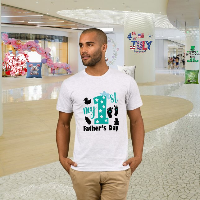 Fars dag "Mitt första Fars dag" T Shirt (Skapare uppladdad)