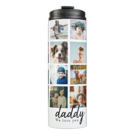 Fars dag moderna skript 16 fotokollage