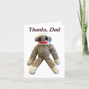 Fars dag Monkey Business, Sock monkey Kort