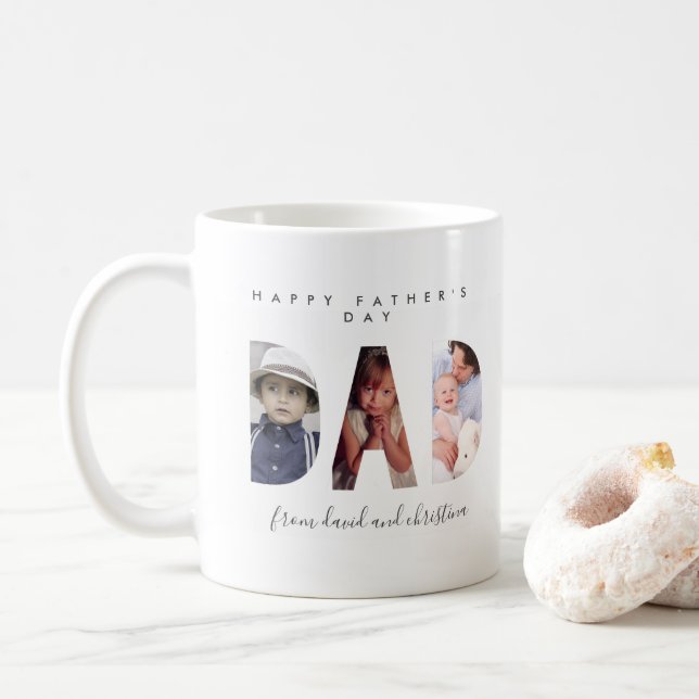 Fars dag Mugg Gift för Pappa Photo Mugg (Med munk)