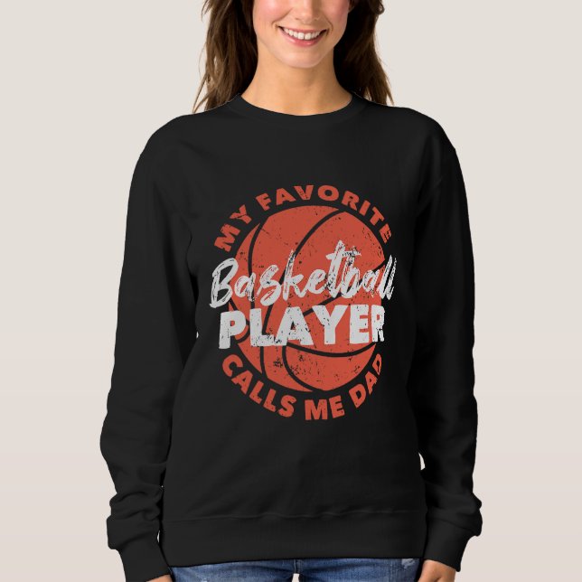 Fars dag My Favorite Basketball Player anropar M T Shirt (Framsida)