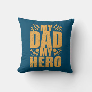 Fars dag My Pappa My Hero Kudde