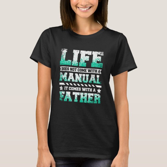 Fars dag och far son och far dotter Wi T Shirt (Framsida)