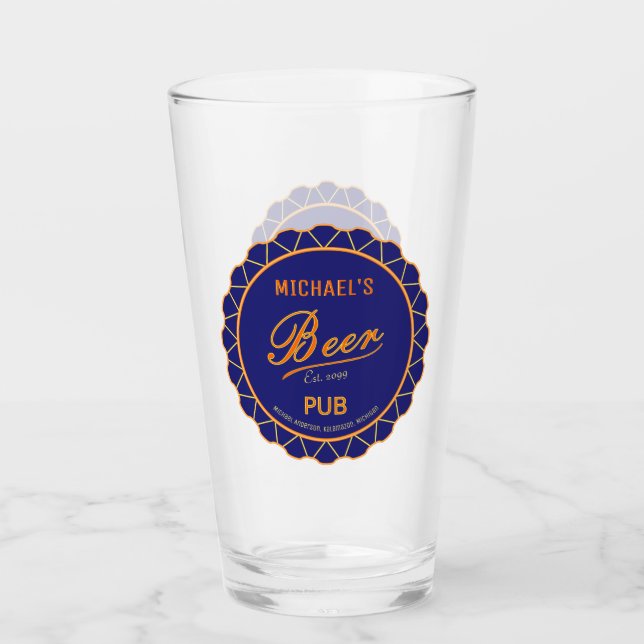Fars dag ölflasklock Pub Glaskopp (Framsida)