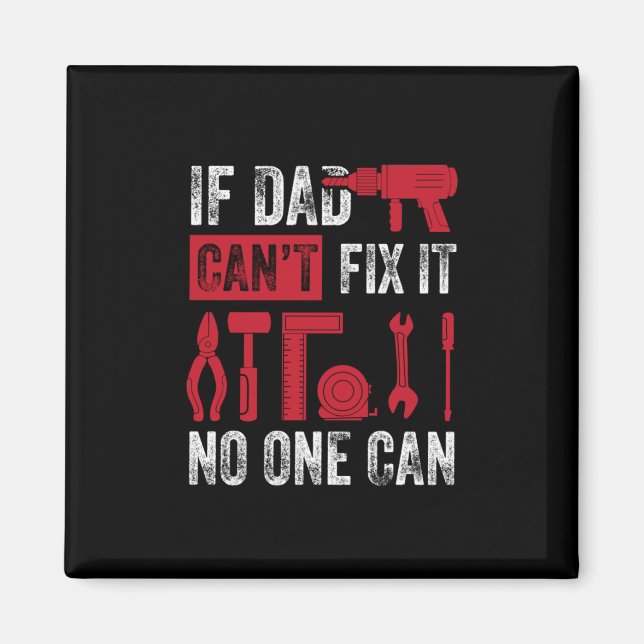 Fars dag om Pappa inte kan åtgärda Magnet (Framsidan)