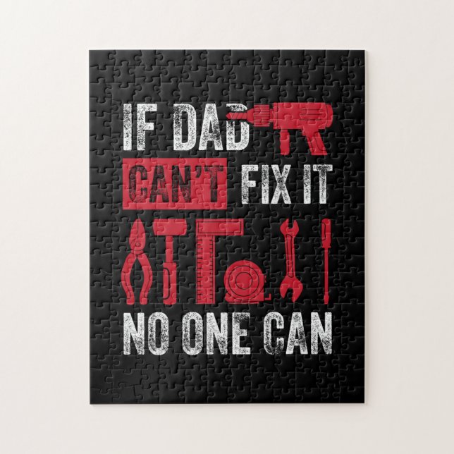 Fars dag om Pappa inte kan åtgärda Pussel (Vertikal)