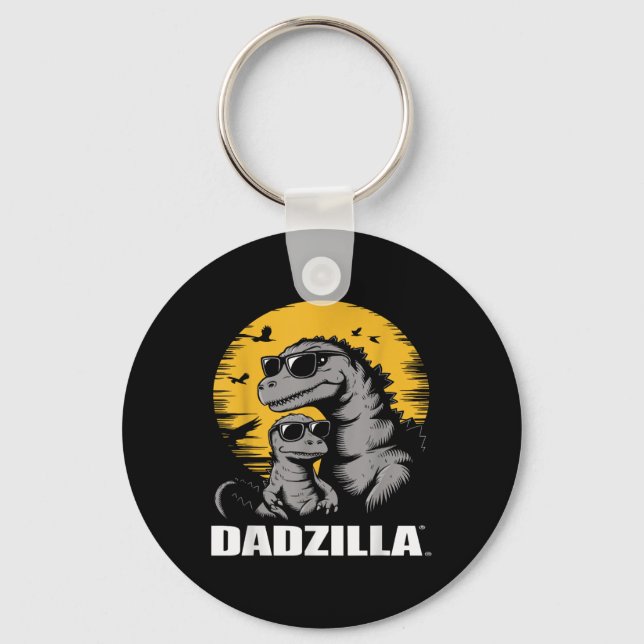 Fars dag överraskning för Ultimate Dino Pappa-D Nyckelring (Framsida)