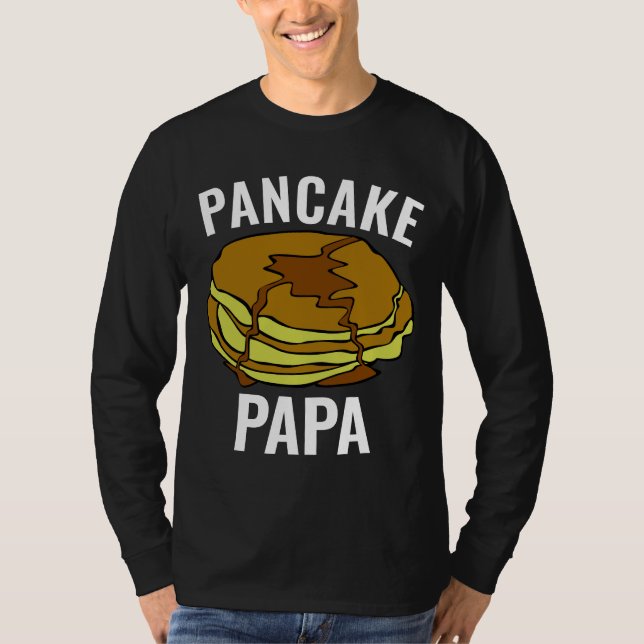 FARS DAG PANCAKE PAPPA PAPPA T-SHIRTS (Framsida)