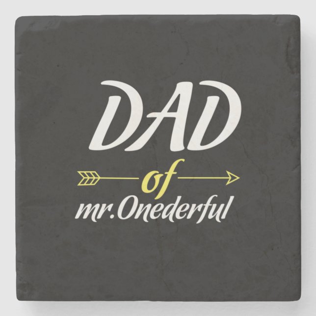 Fars dag Pappa av Onederful Stenunderlägg (Framsidan)