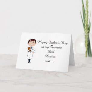 *FARS DAG* PAPPA, DOKTOR FRIEND FRÅN *DAUGHTER* KORT