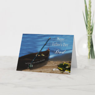 FARS DAG PAPPA - FISKE - BAIT - BÅT KORT