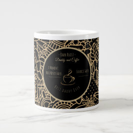 Fars Dag, Pappa och Kaffe,Bästa Pappa Någon Gång G Jumbo Mugg