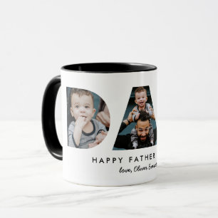 Fars dag Pappa Photo Brev Mugg