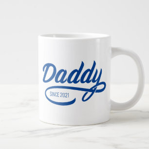 Fars dag - Pappa sen... Jumbo Mugg
