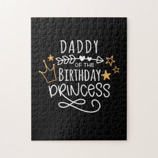 Fars dag pappa till födelsedprinsessan pussel