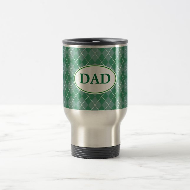 Fars dag Pappa'sTravel Coffee Mugg Gift (Center)