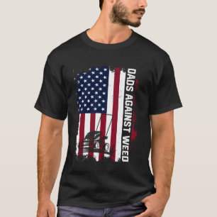 fars dag pappor mot weed rolig patriotisk pappa t shirt