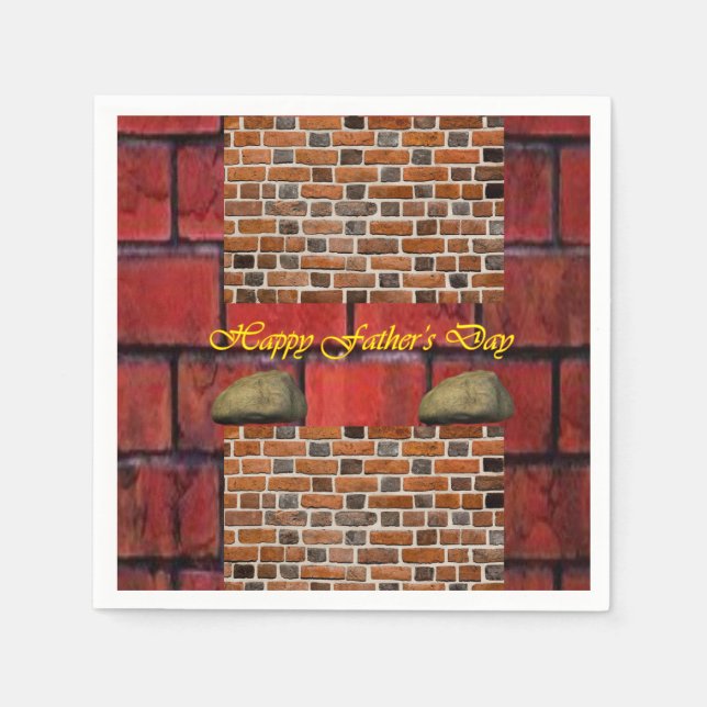 Fars dag Pappra Napkins Pappersservett (Framsidan)