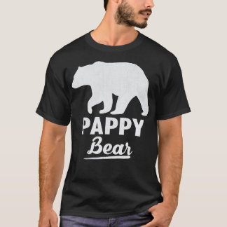 Fars dag Pappy Bear Grandpa Gift Manar T Shirt